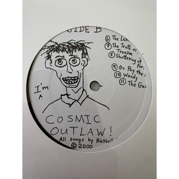 Russell Hoke Cosmic Outlaw! LP 2000 NEW SEALED - Picture 4 of 4